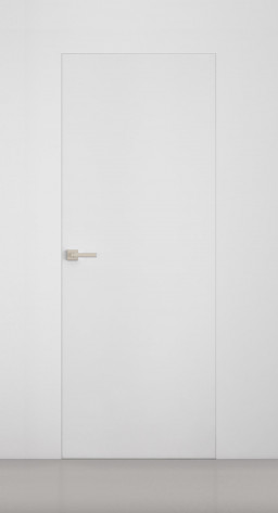 VellDoris Межкомнатная дверь Invisible 40мм алюм.4 стороны под покраску, арт. 24068
