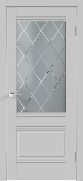 VellDoris Межкомнатная дверь Alto 2V Ромбы, арт. 26971 - фото №2