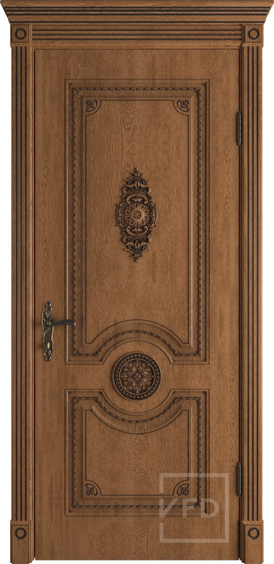 ВФД Межкомнатная дверь Greta патина, арт. 5652 - фото №1