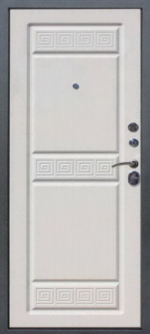 Тайгер Входная дверь Тайгер Трио серебро, арт. 0001145