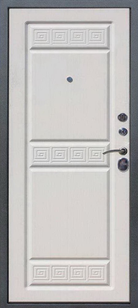 Тайгер Входная дверь Тайгер Трио серебро, арт. 0001145 - фото №1